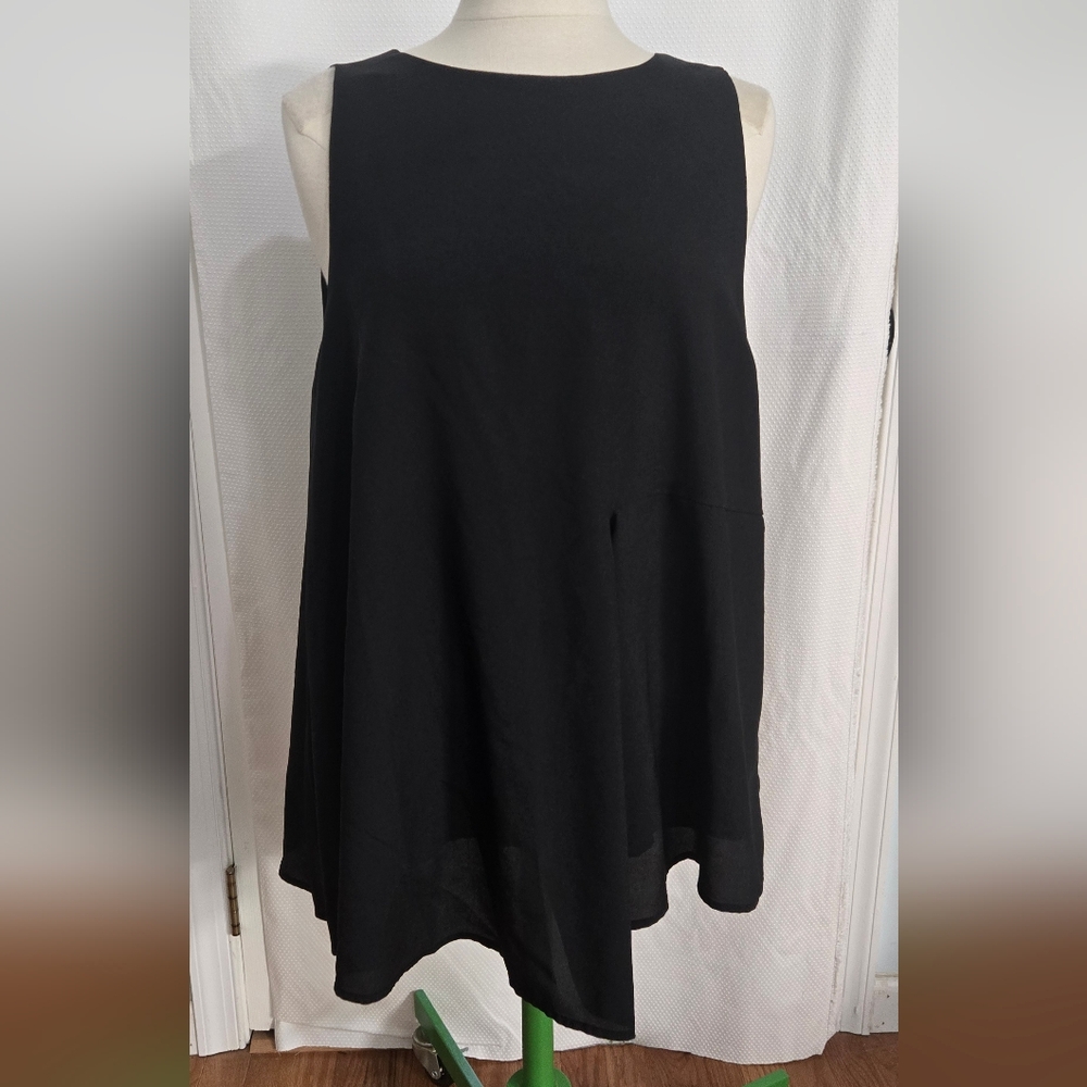 Alex Marie Classic Black Dress Shirt